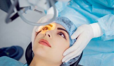 Laser-eye-correction